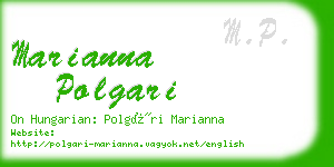 marianna polgari business card